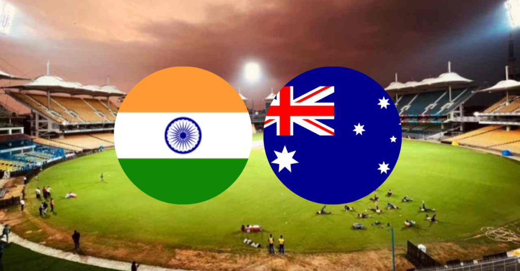 Digigiggles India vs Australia ODI series at MA Chidambaram Stadium in Chennai