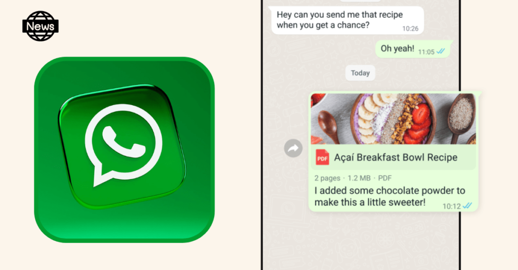 WhatsApp updated Polls and now allows users to caption photographs before sharing them