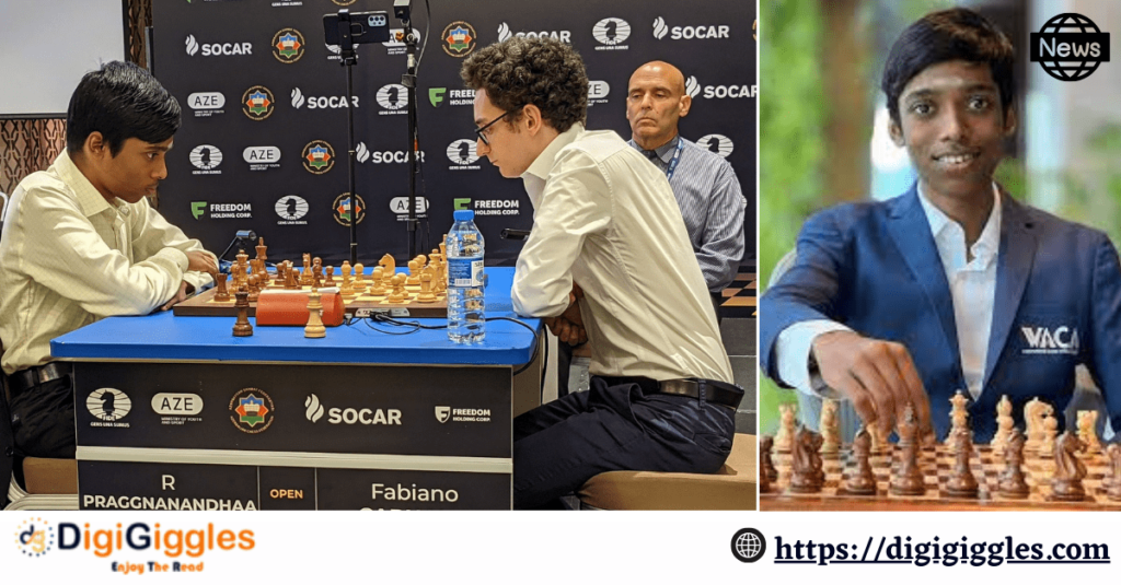 India's Praggnanandhaa defeats Fabiano Caruana