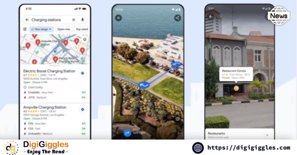 Google Enhances Maps with AI Capabilities, Unveils Immersive Navigation and Advanced features.