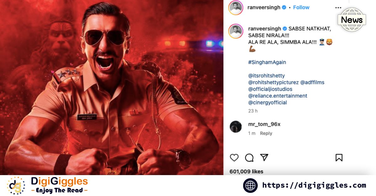 First Glimpse of ‘Natkhat and Nirala’ Simmba Unveiled, Fans Thrilled