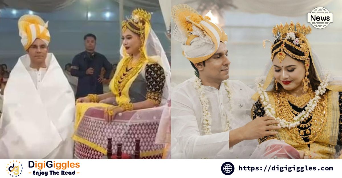Breaking Down the Style Statements of Randeep Hooda and Lin Laishram at Their Manipuri Nuptials