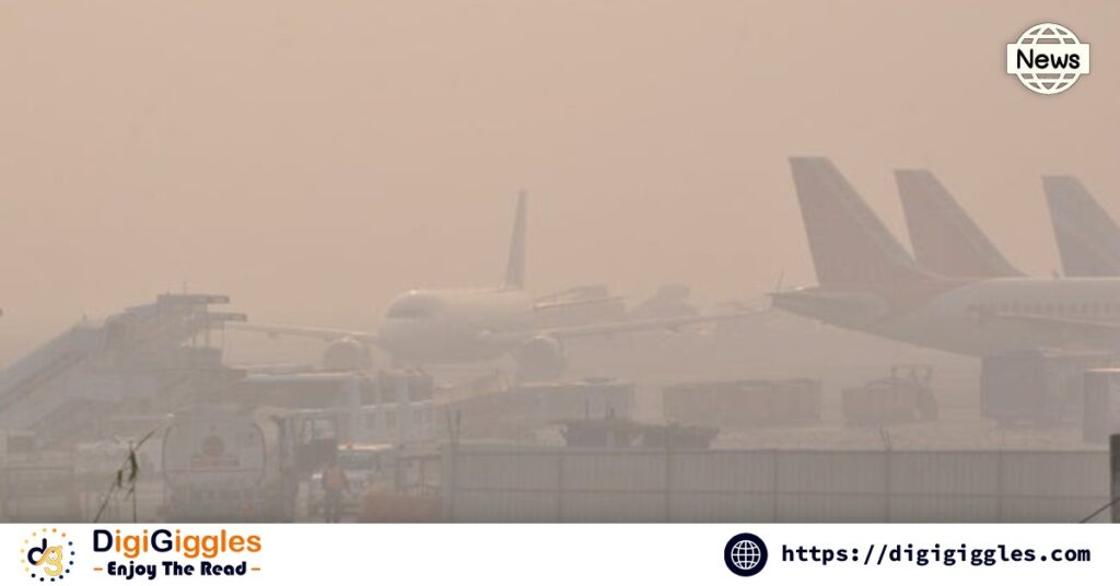 Over 100 Flights and 18 Trains Stall as Severe Fog Blankets the City, Disrupting Travel Plans
