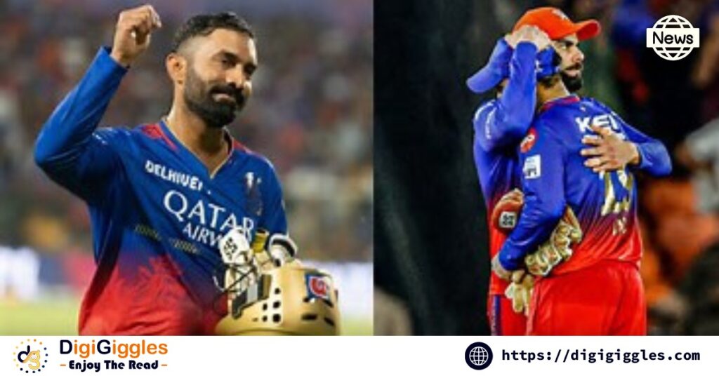 Dinesh Karthik Hints at IPL Retirement, Receives Guard of Honour from RCB