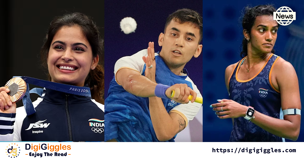 Historic Win for Manu Bhaker, Heartbreak for Bommadevara as Sen and Sindhu Prepare for Day 5