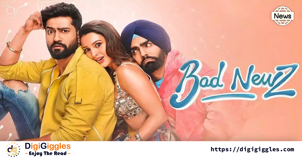 Get Ready to Laugh with Vicky Kaushal, Ammy Virk and Triptii Dimri in ‘Bad Newz’