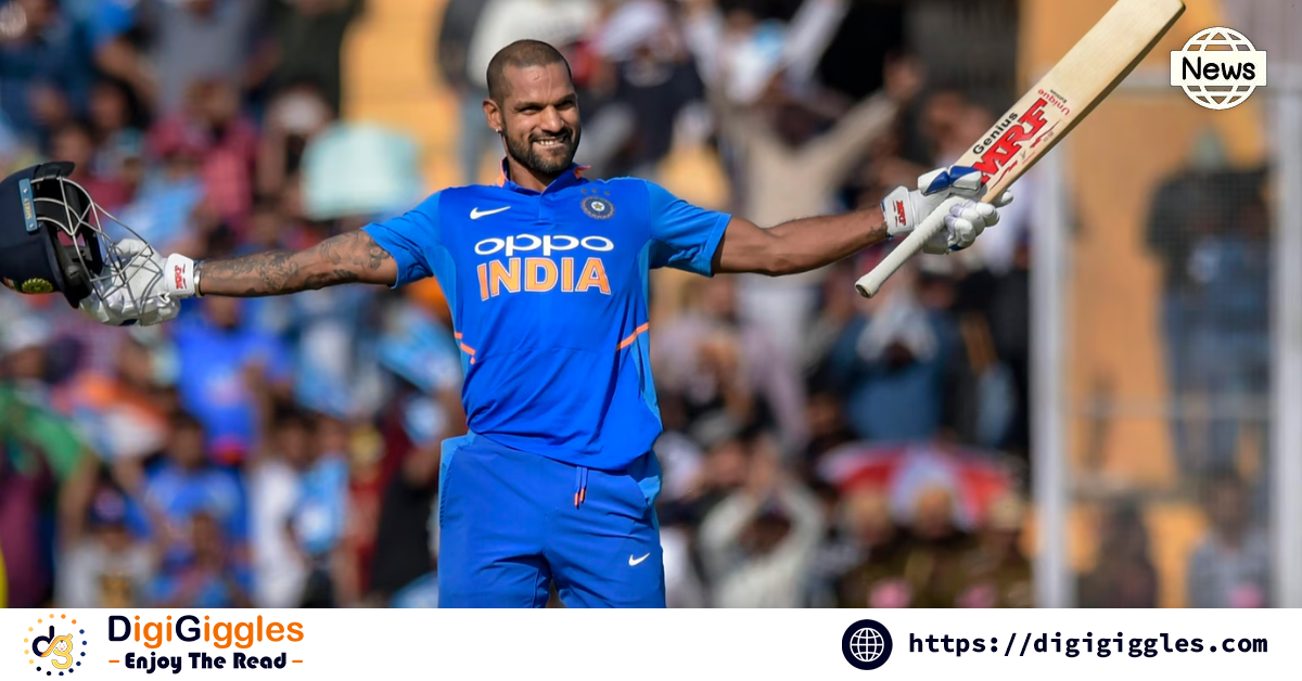 Shikhar Dhawan Announces Retirement: A Journey from Delhi Streets to ICC Glory