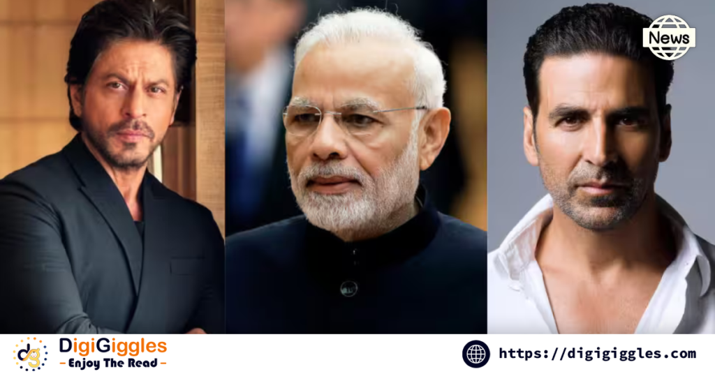 SRK and Akshay Kumar Laud PM Modi for Unveiling Waves Summit 2025